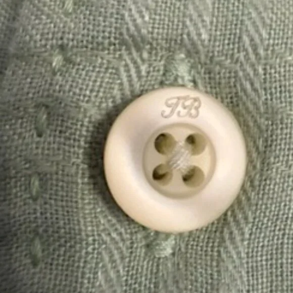 Tommy Bahama 100% Linen Green Short Sleeve Shirt – Size XL - Picture 8 of 13